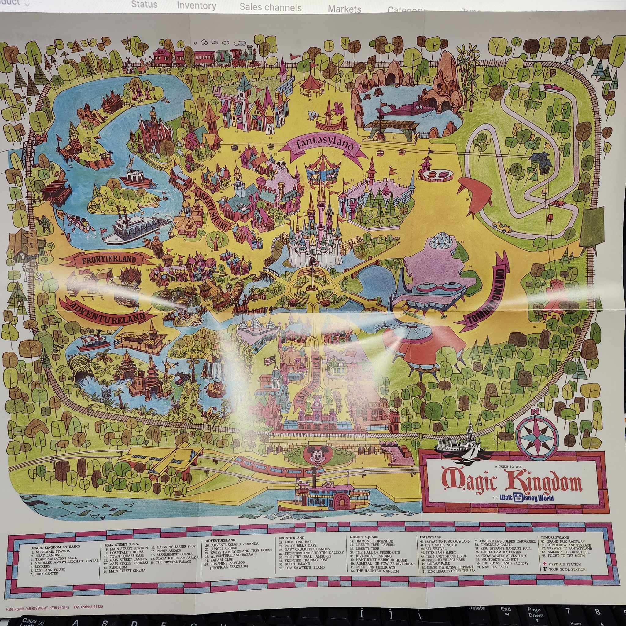 Walt Disney World Map - 50th Anniversary – Canada's Disney Connection