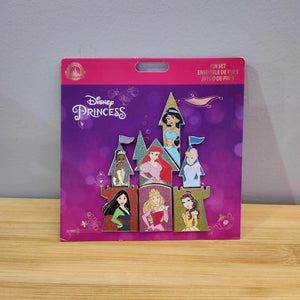 Princess Castle - Tiana, Ariel, Cinderella, Aurora, Mulan, Jasmine, Belle