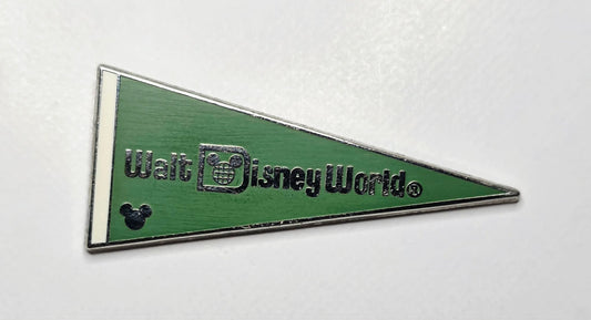 2010 Walt Disney World Hidden Mickey - Green pennant