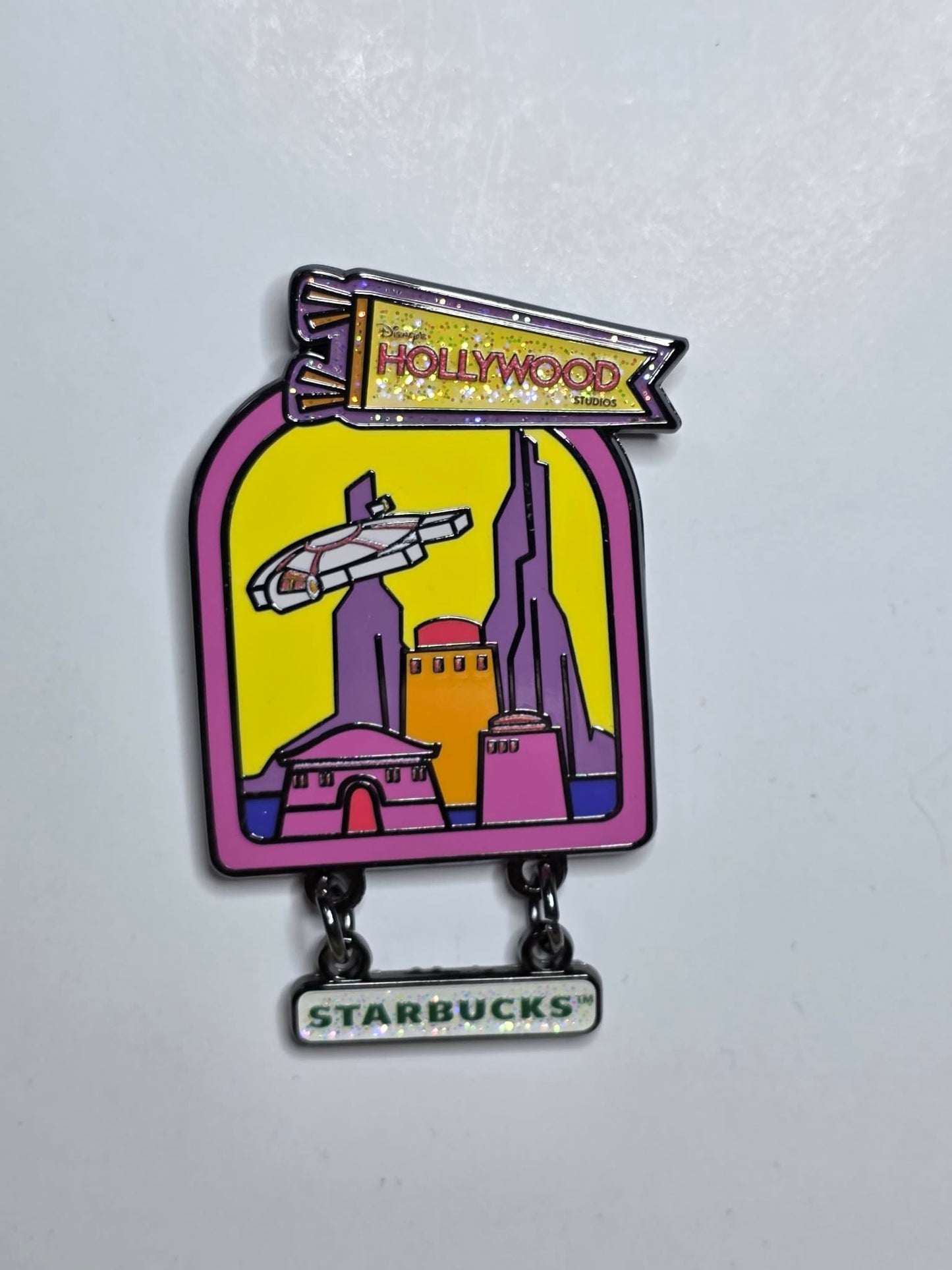 Disney Parks Hollywood Studios  Starbucks dangle pin featuring Star Wars
