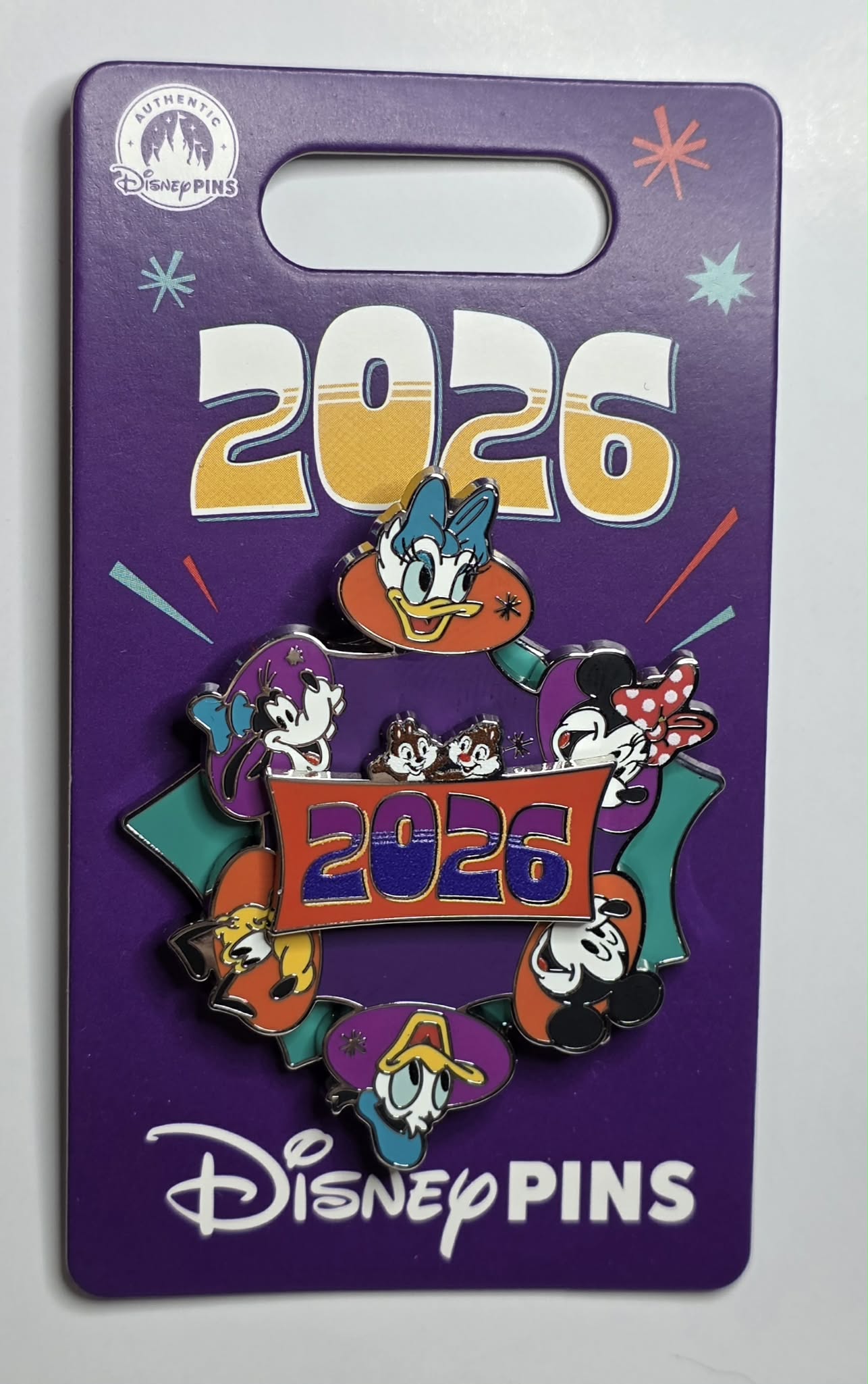 Disney Parks 2026 Mickey Mouse and Friends spinner