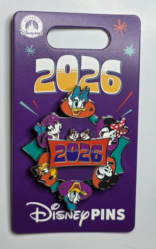 Disney Parks 2026 Mickey Mouse and Friends spinner