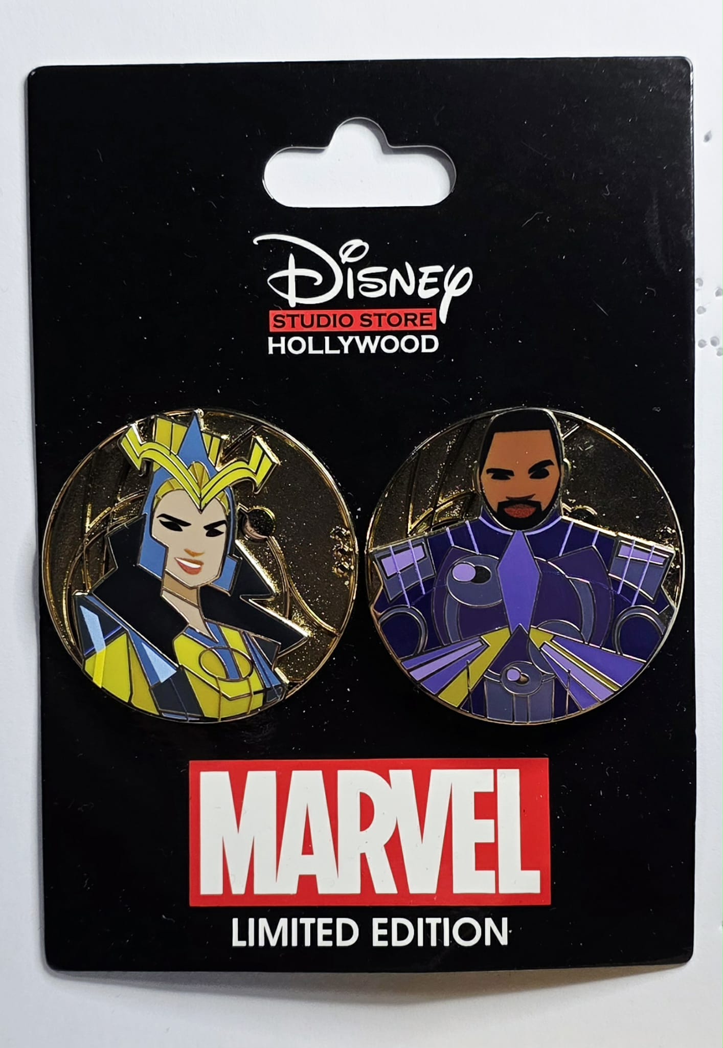 Ajax & Phastos Marvel Eternals 2-Pin Set - Disney Studio Store in Hollywood (DSSH)