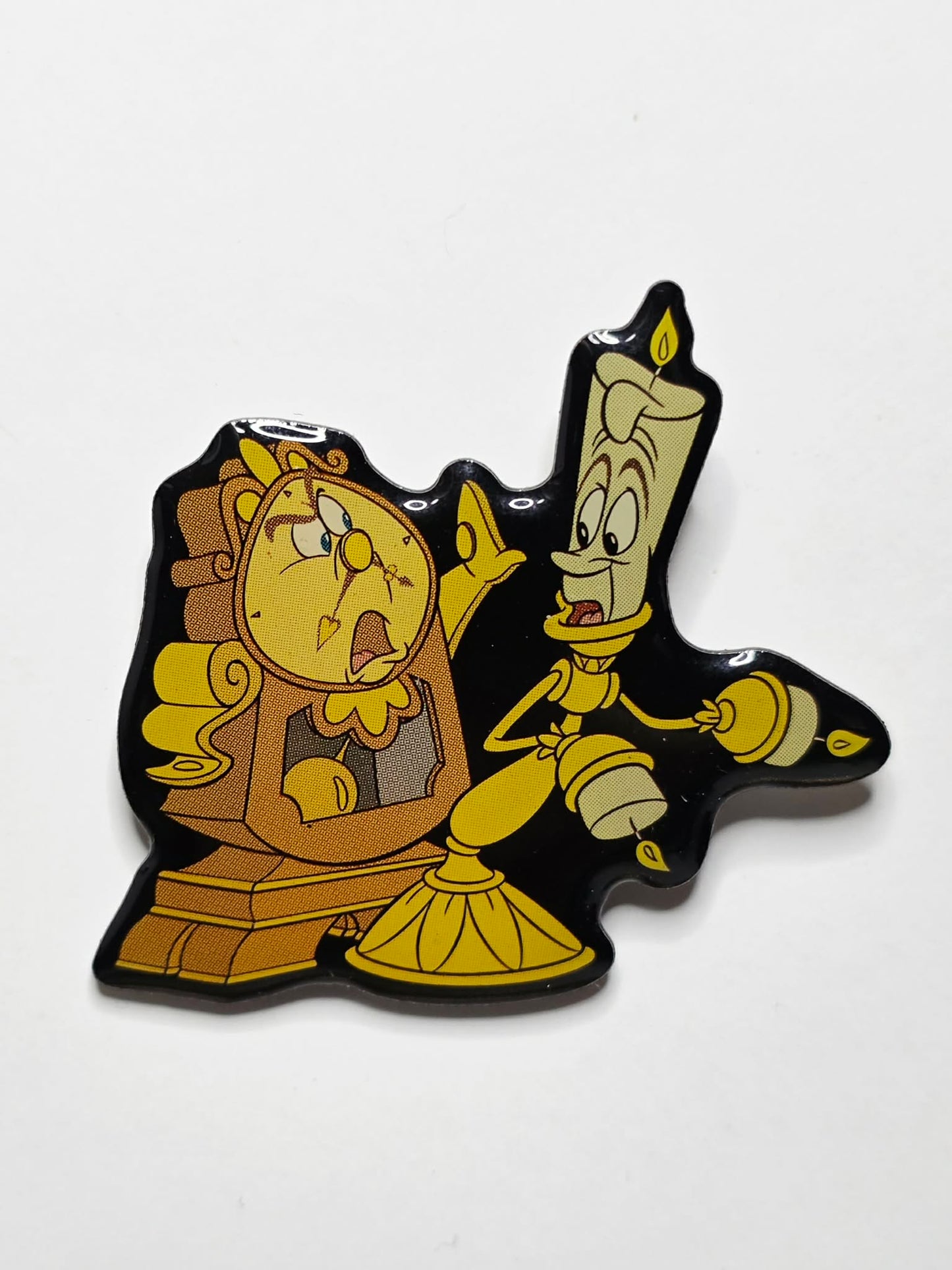 Beauty and the Beast - Cogsworth and Lumière