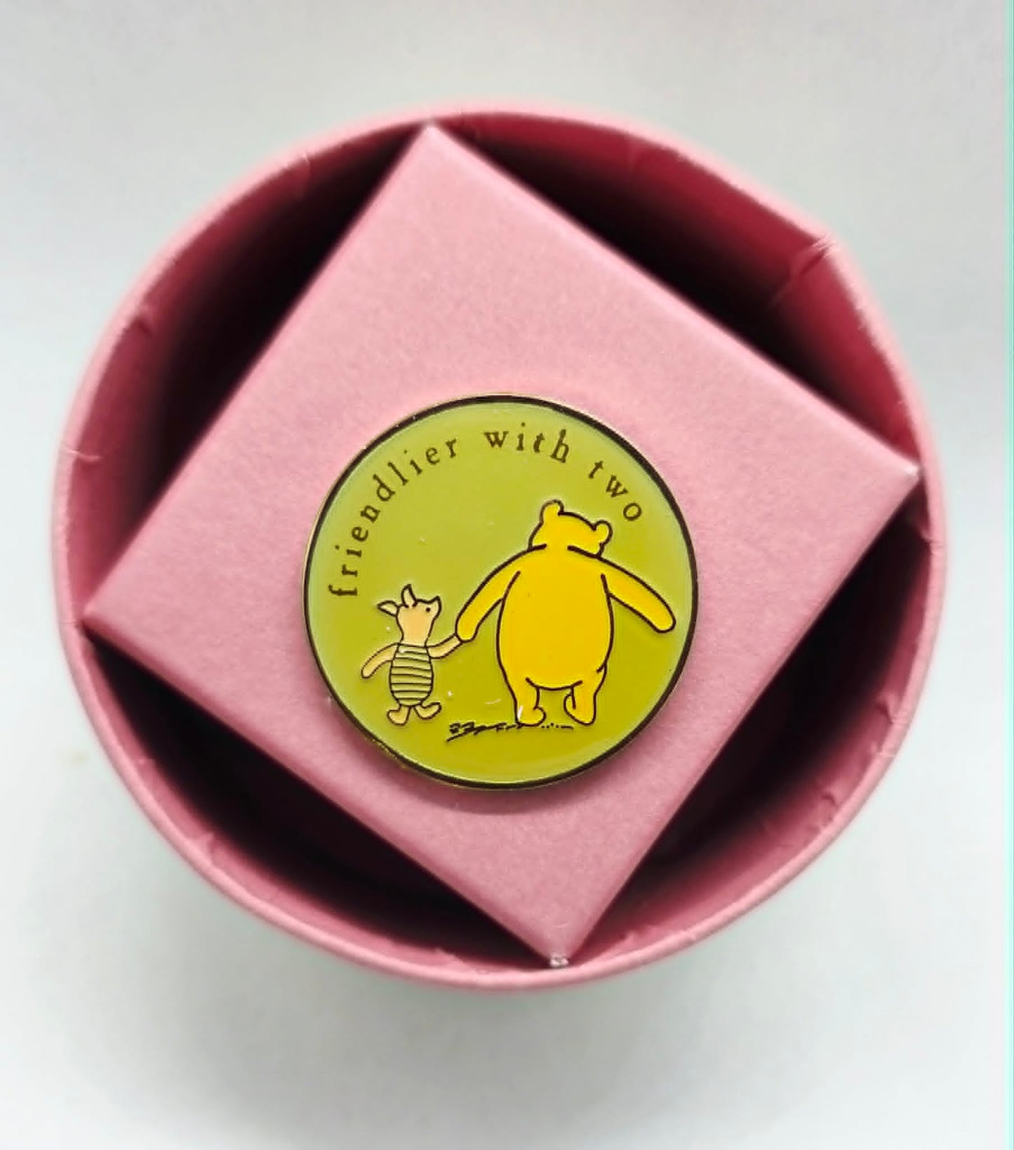 Disney Winnie the Pooh "Friendlier With Two"