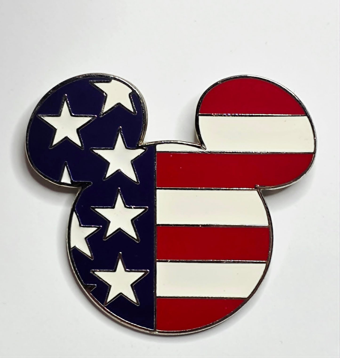 American flag  - Mickey Mouse head - 2001