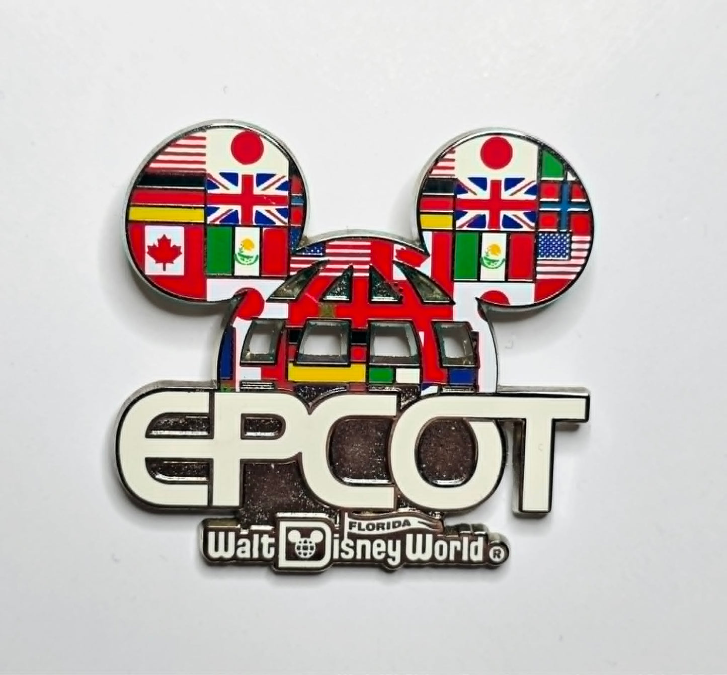 Mickey Icon Flags of Epcot