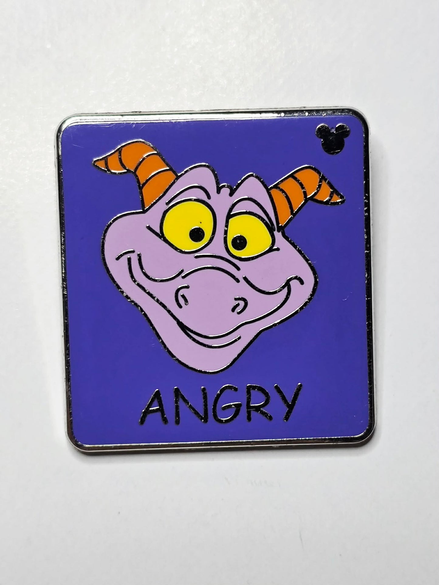 Figment - Disney Hidden Mickey - Angry