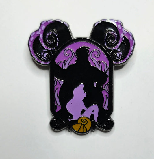 Disney Villains Silhouette - Little Mermaid - Ursula