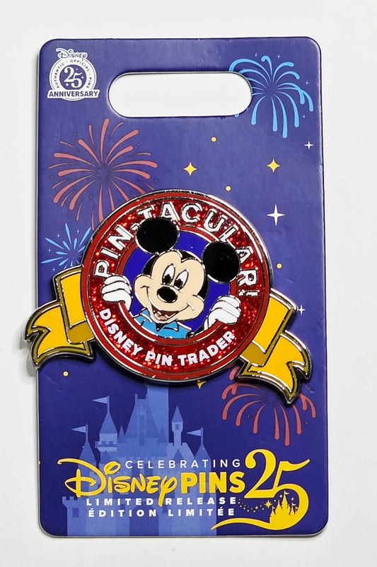 2025 Disney Parks 25th Anniversary Mickey Mouse "Pin-Tacular"