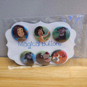 Jungle Book Buttons