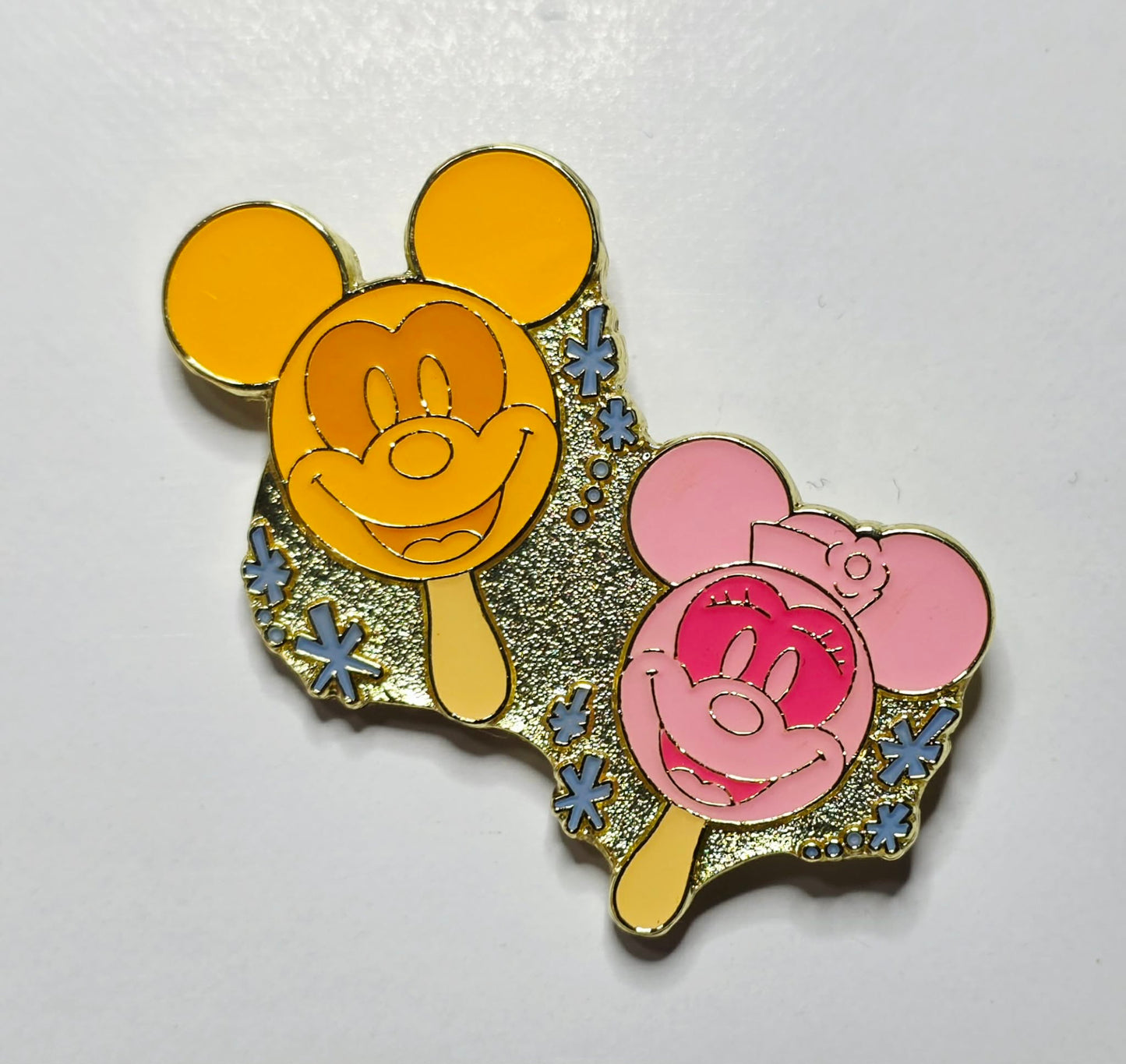 Mickey and Minnie Mouse shaped as colorful popsicles  - Happiness Everywhere Vol. 1