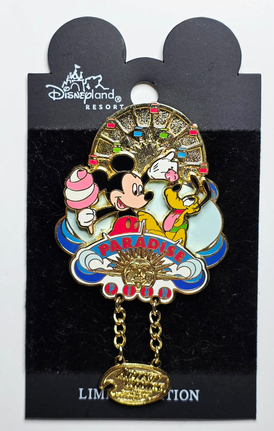 Disney Pin Artist Choice - California Adventure - Paradise Pier Signed