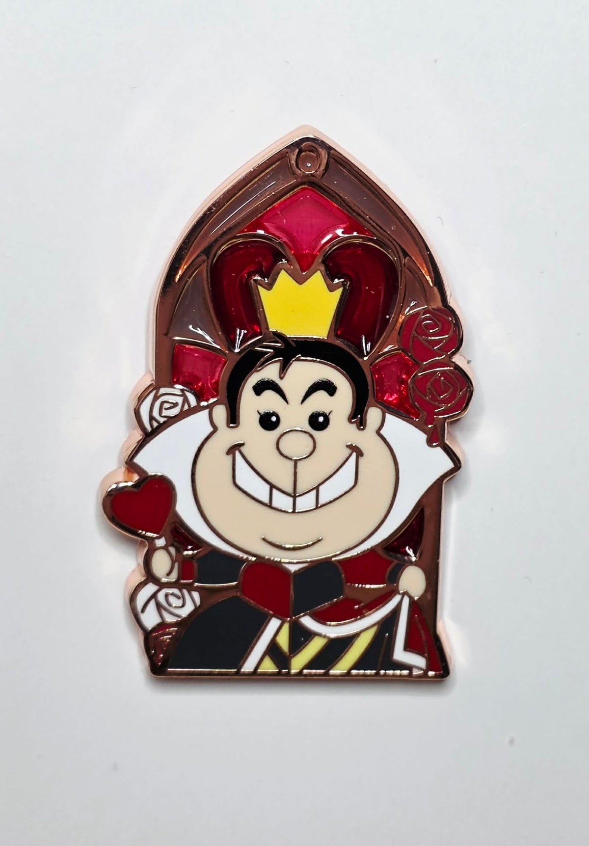 Alice in Wonderland Stained Glass - Queen of Hearts