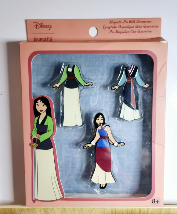 Mulan  - Magnetic Pin with Accessories