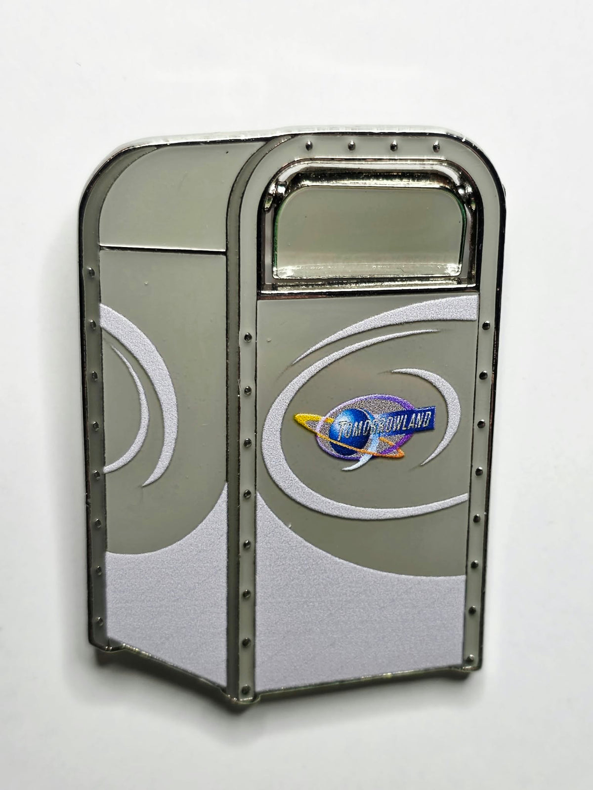 Tomorrowland trash can design from Hong Kong Disneyland