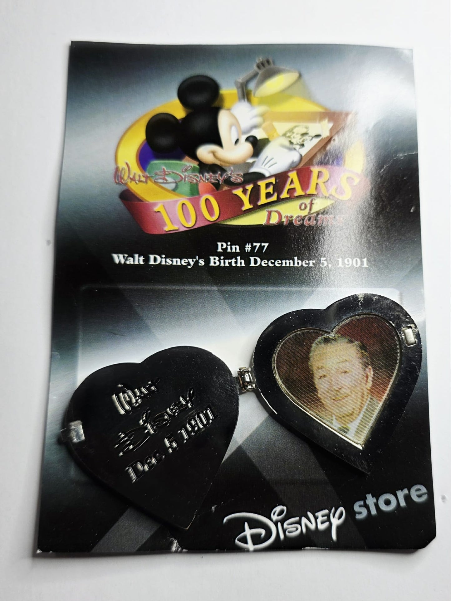 Walt Disney's 100th birthday in 2001