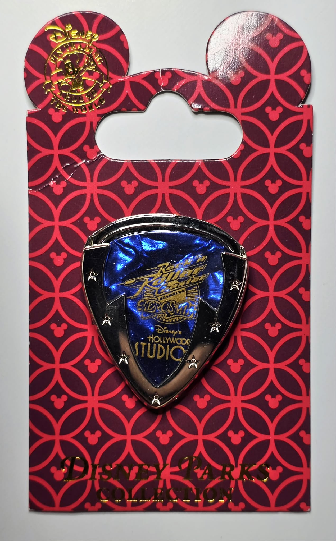 Rock 'n' Roller Coaster -  blue guitar pick - Disney's Hollywood Studios