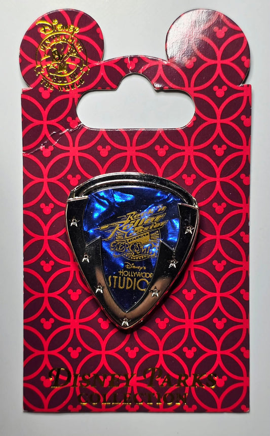 Rock 'n' Roller Coaster -  blue guitar pick - Disney's Hollywood Studios