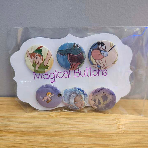 Peter Pan Buttons