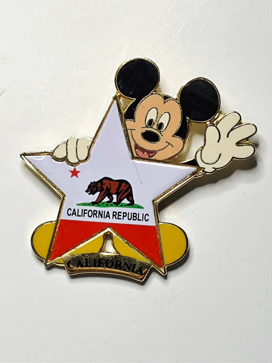 Mickey - California Star Flag