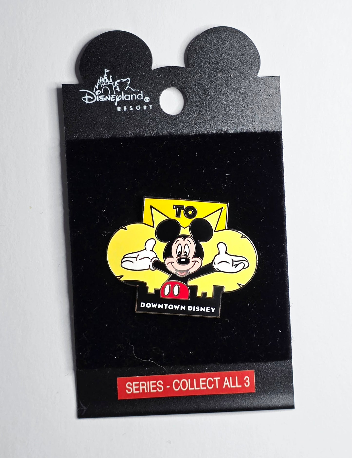 Disneyland - Mickey Mouse and the "Downtown Disney" logo