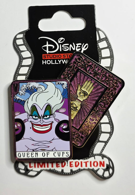 Disney Studio Store Hollywood (DSSH) -Ursula "Queen of Cups" pin from the "Once Upon a Nightmare" Villain Tarot Cards