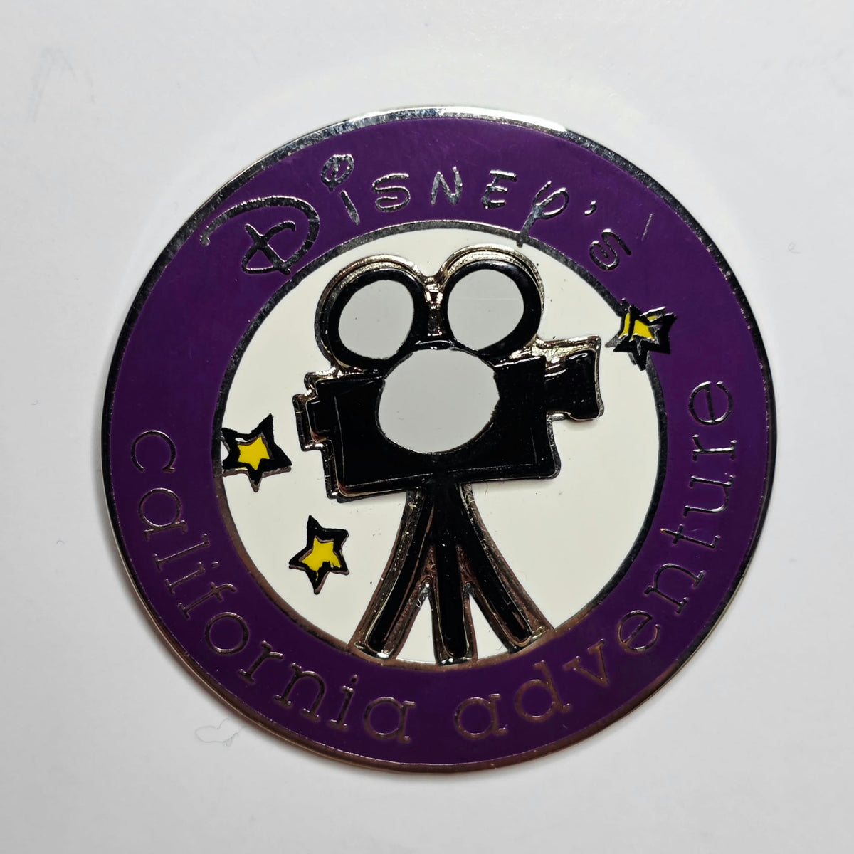Disney California Adventure Preview (Circle Badges) Movie Camera Pin