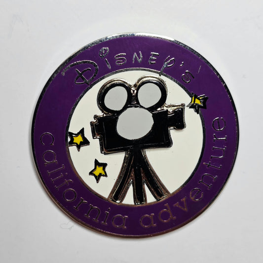 Disney California Adventure Preview (Circle Badges) Movie Camera Pin