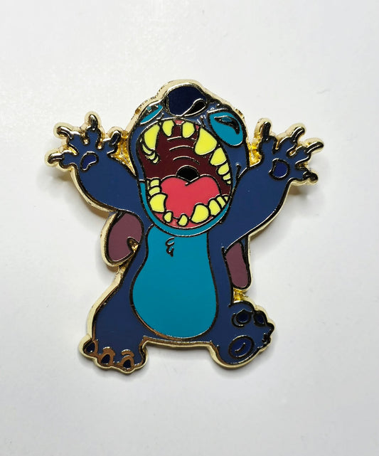 Stitch designed to resemble Godzilla