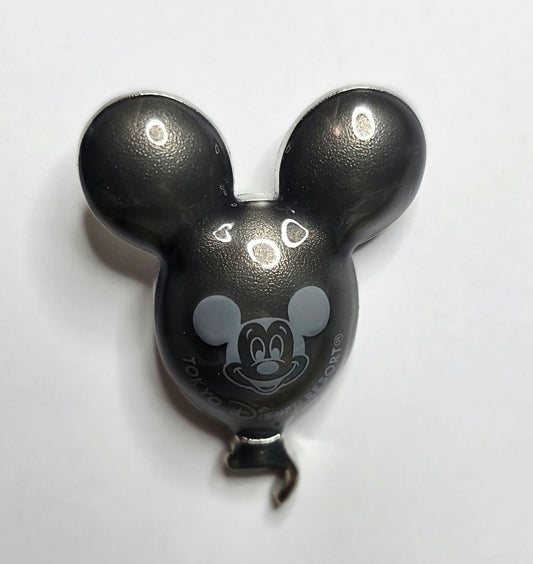Tokyo Disney Resort - glossy Grey Mickey Mouse balloon