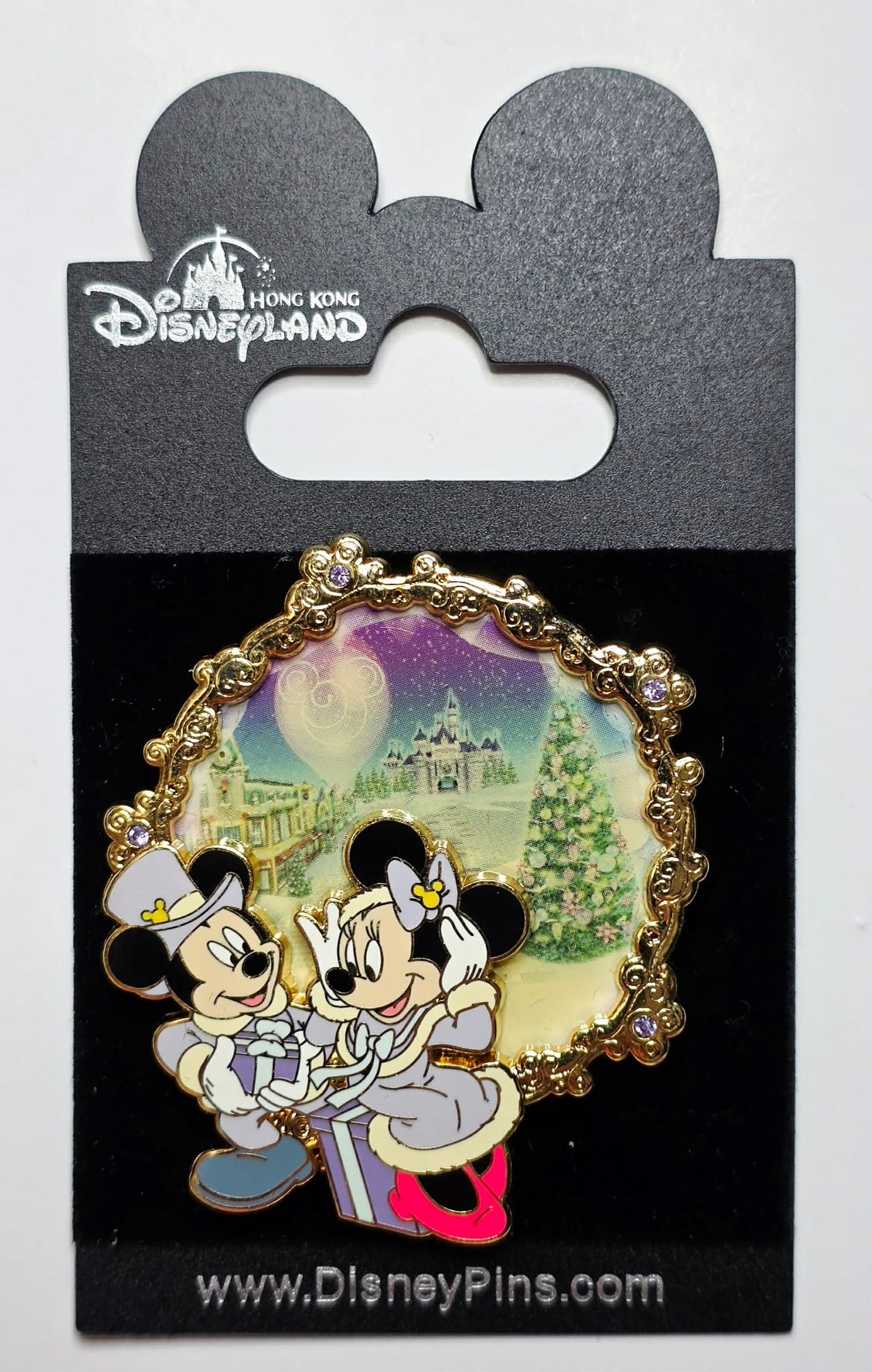 Mickey and Minnie Mouse - Hong Kong Disneyland Christmas