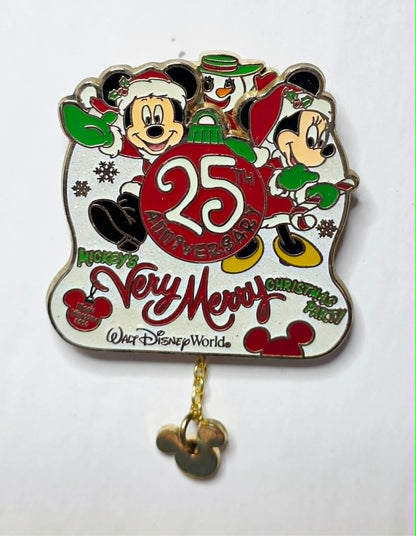 Mickey and Minnie Mouse - 25th anniversary of Mickey's Very Merry Christmas Party