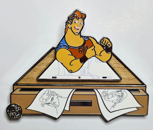 Hercules -  Hercules emerging from a sketch
