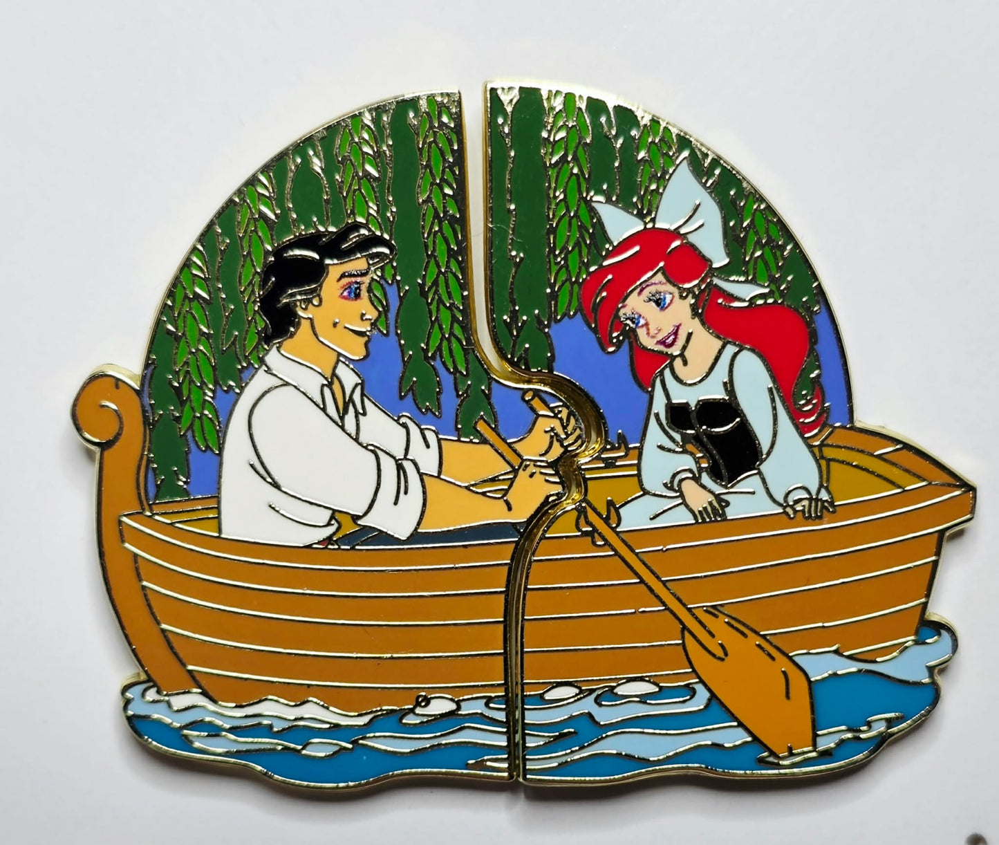 The Little Mermaid Ariel & Eric Boat Scene