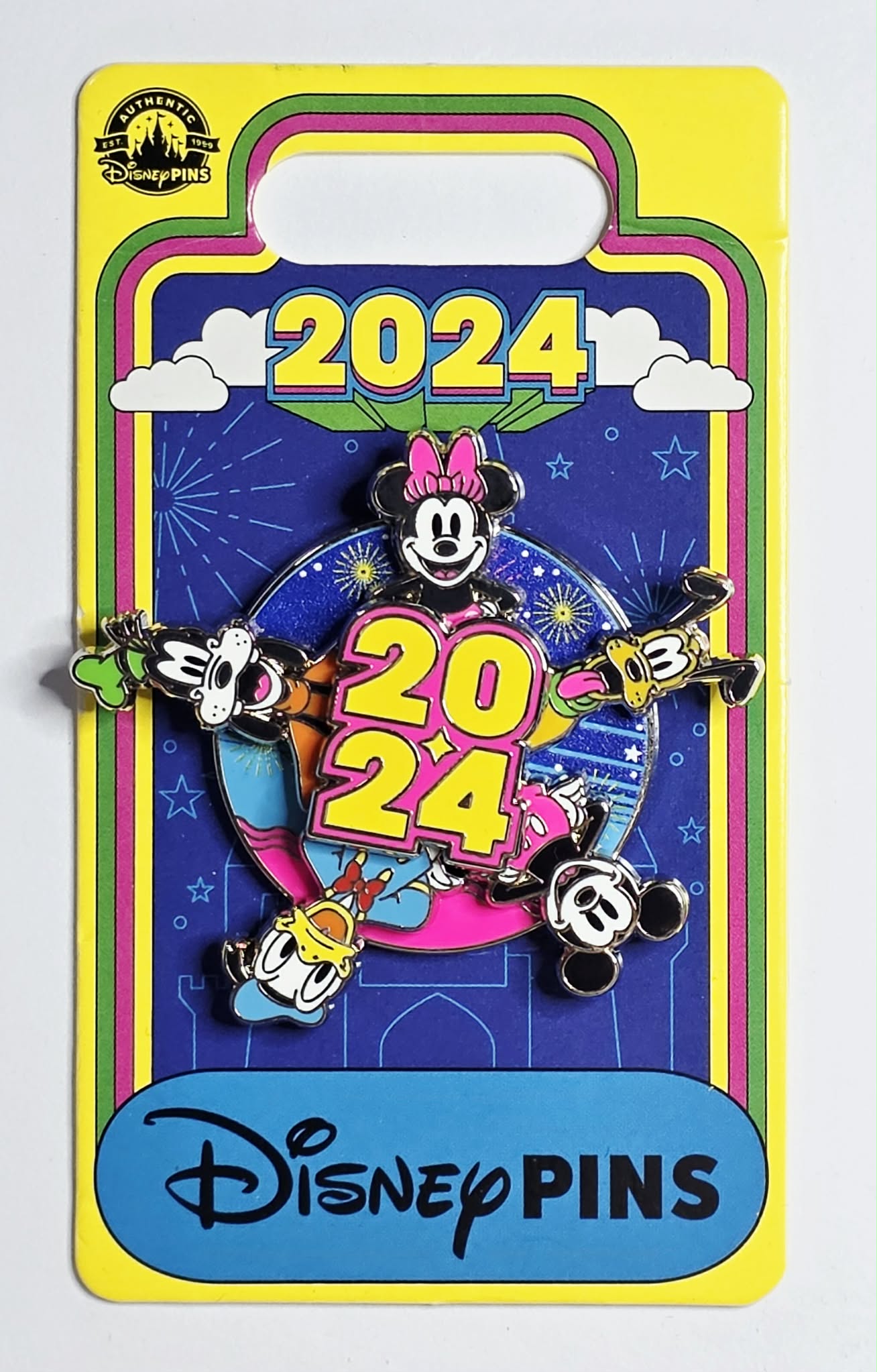 Mickey, Minnie, Goofy, Pluto, Donald - Spinner 2024