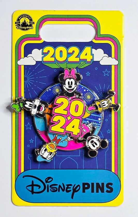 Mickey, Minnie, Goofy, Pluto, Donald - Spinner 2024