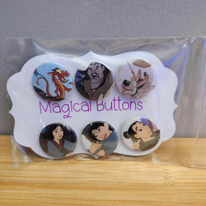 Mulan Buttons