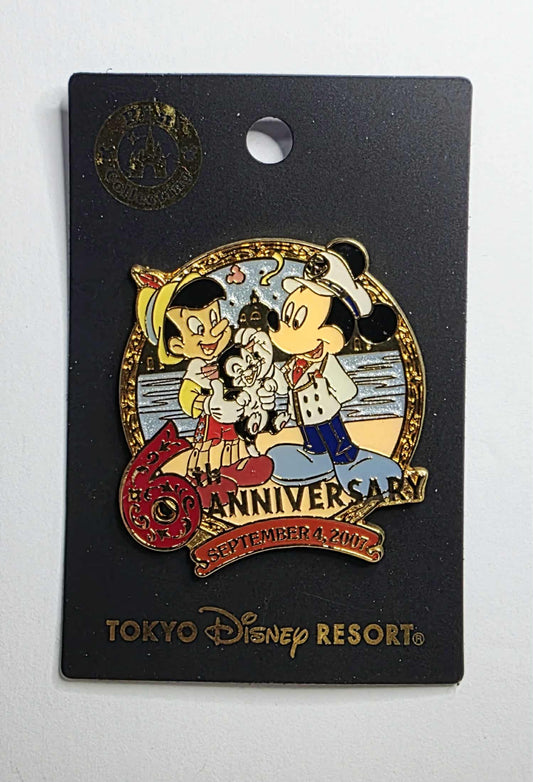 Tokyo Disney Resort - 6th Anniversary - Mickey, Pinocchio, Figaro