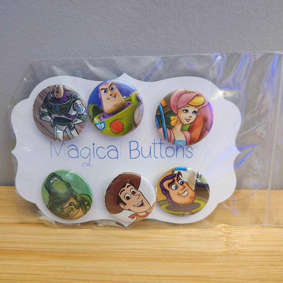 Toy Story Buttons