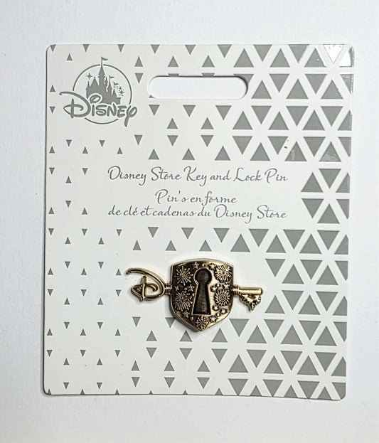 Disney Store Key and Lock Pin