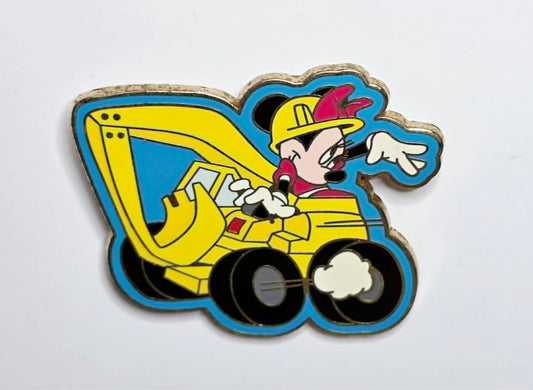 Minnie Mouse as Construction Worker
