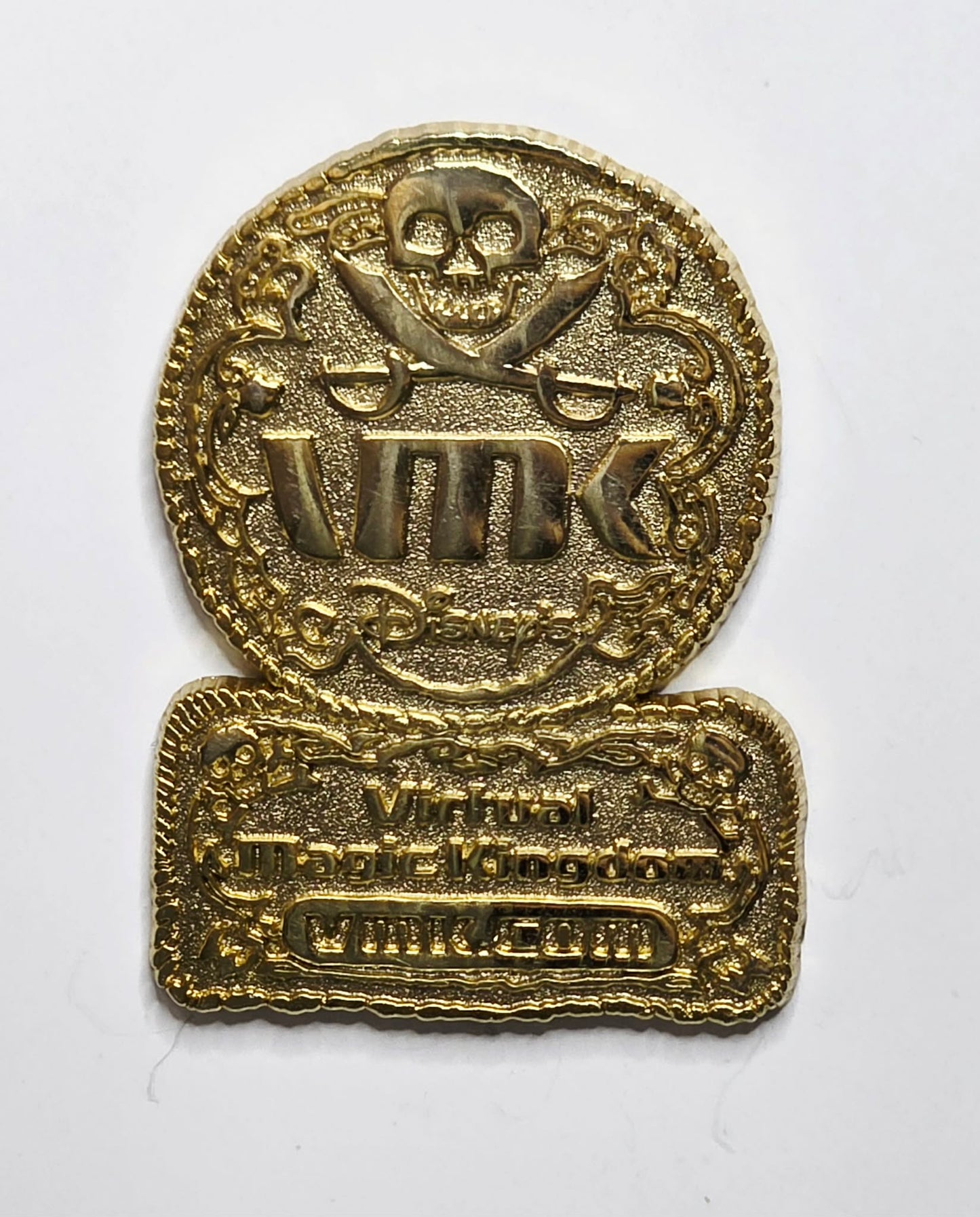 Pirate Gold - 2006 - Virtual Magic Kingdom Pin Card Collection