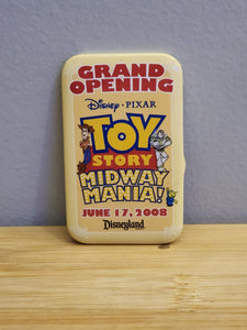 Button - Toy Story Midway Mania Grand Opening June 17th 2008