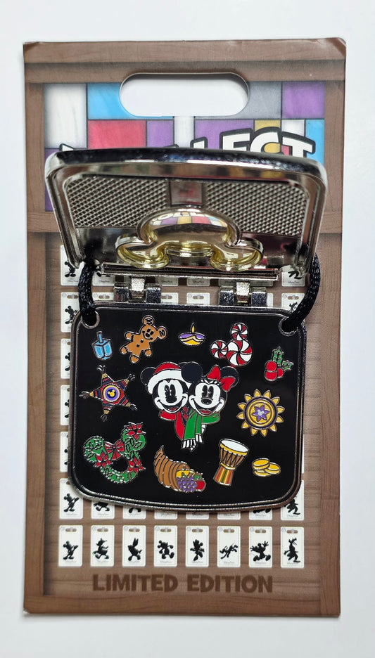 I Collect...Holiday...Pins - Mickey and Minnie Mouse