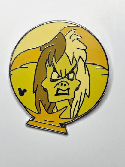 101 Dalmatians Cruella de Vil pin from the 2007-2008 Villains Crystal Ball