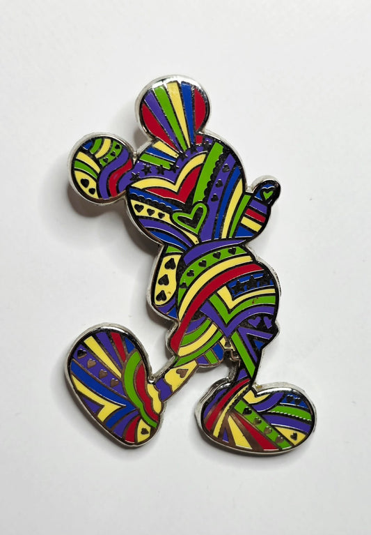 Mickey Mouse - 2011 Disney "Rainbow, Stars, and Hearts"