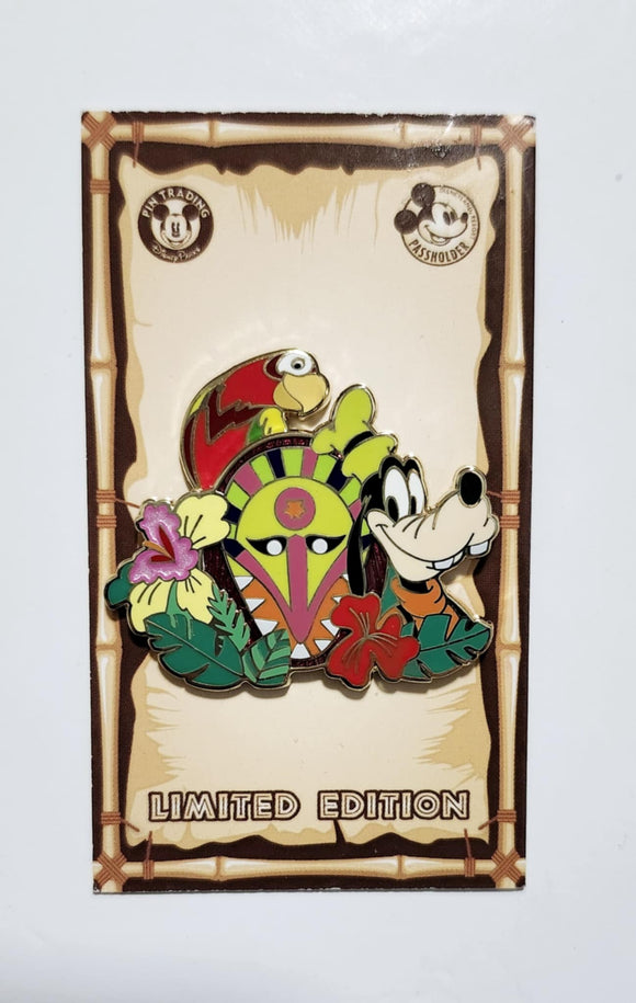 Goofy - Tiki Room - Annual Pass Holder Pin