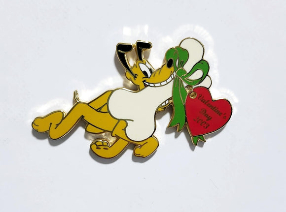 Pluto - Valentines Day 2003 - small scratch on the heart