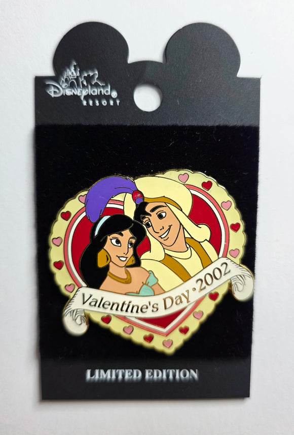 Aladdin and Princess Jasmine -  Valentine's Day in 2002